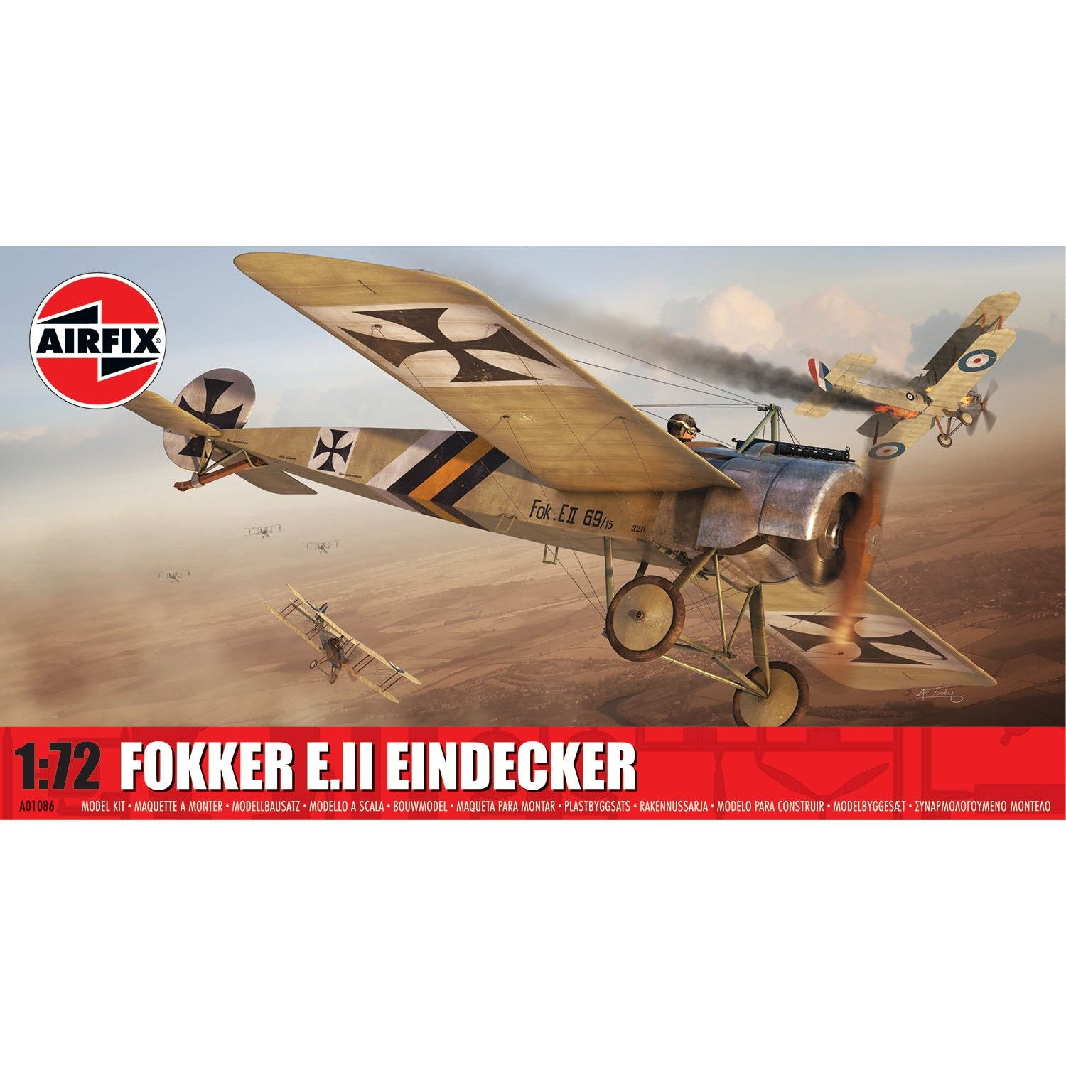 【新品即納】[PTM] (再販) 1/72 フォッカー EII アインデッカー プラモデル(X1086) AIRFIX(エアフィックス)(20251208)