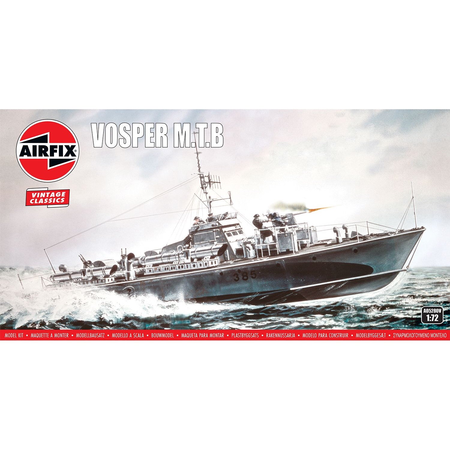 【新品即納】[PTM] (再販) 1/72 ヴォスパー モーター魚雷艇 プラモデル(X-5280V) AIRFIX(エアフィックス)(20251231)