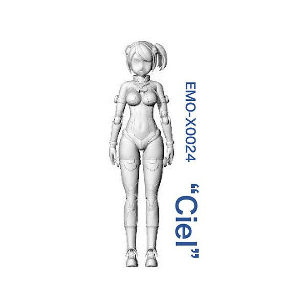 【予約安心出荷】[PTM] A.S.G ガールズ 1/12 EMO-X0024 『シエル』 プラモデル(AG02) ハセガワ(2025年12月)