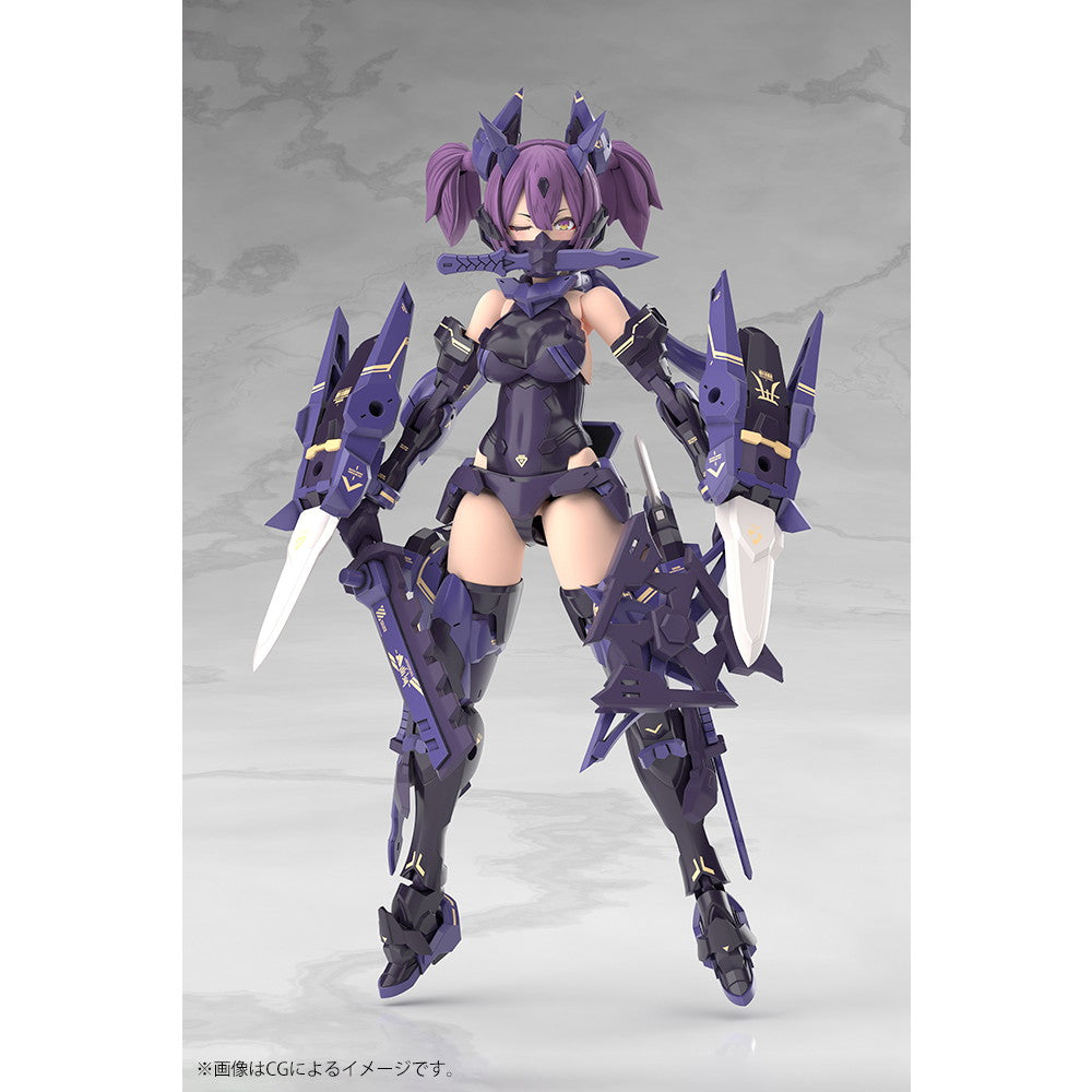 【予約安心出荷】[PTM] メガミデバイス 1/1 朱羅 忍者 枢(あすら にんじゃ かなめ) 影衣(SHADOW EDITION) フルパッケージ プラモデル(KP839) コトブキヤ(2026年1月)