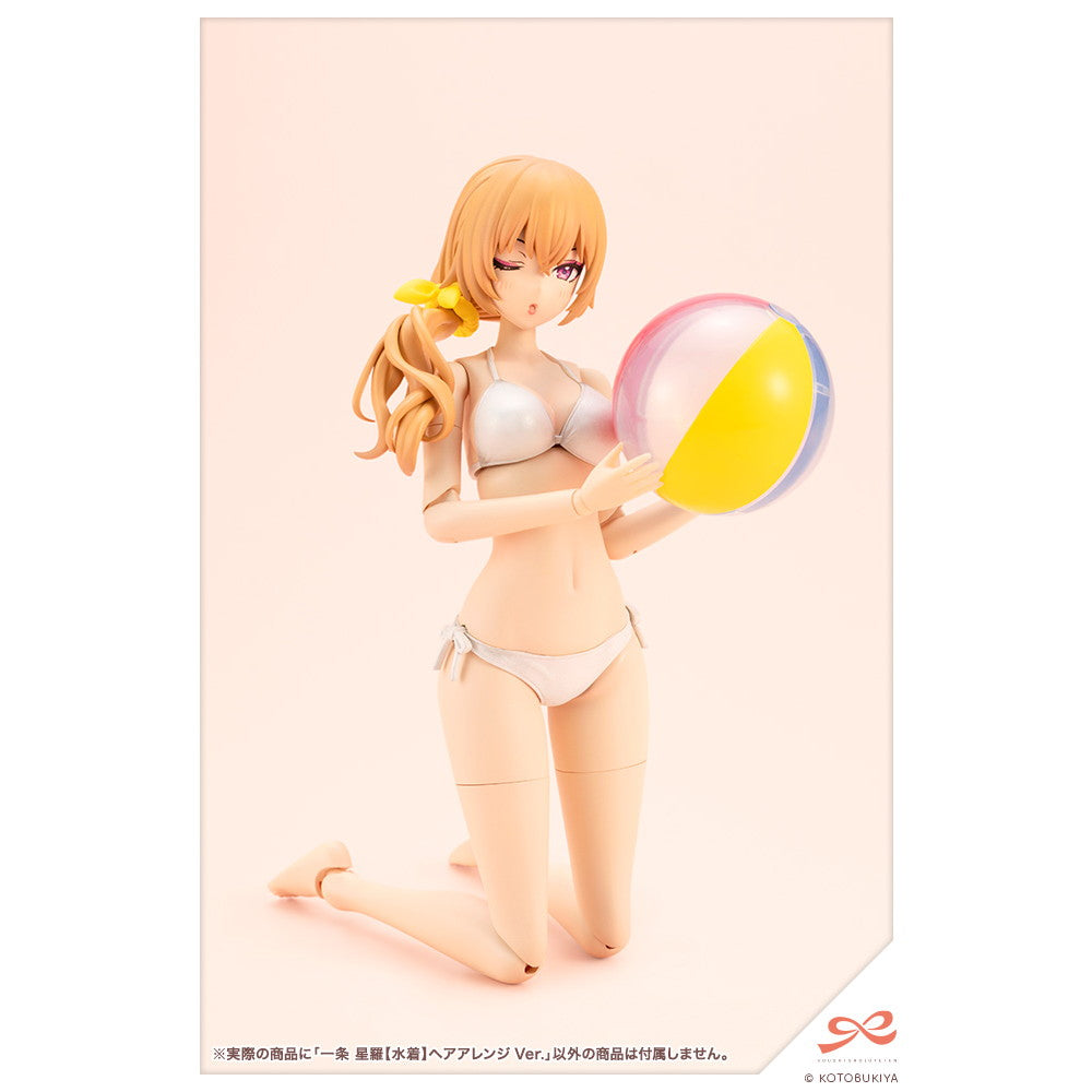 【予約安心出荷】[PTM] 創彩少女庭園 1/10 一条星羅【水着】ヘアアレンジVer.(いちじょうせいら) プラモデル(JK080) コトブキヤ(2026年1月)