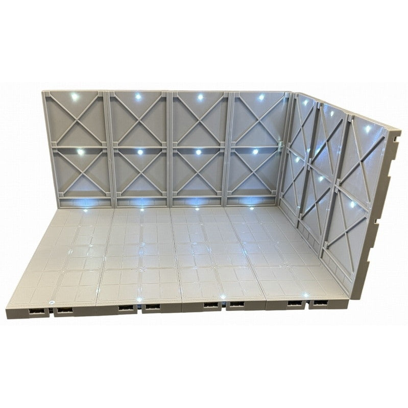 【予約安心出荷】[PTM] LED付き格納庫(タイプA) プラモデル用アクセサリ HMA GARAGE(エイチエムエーガレージ)(2025年10月)