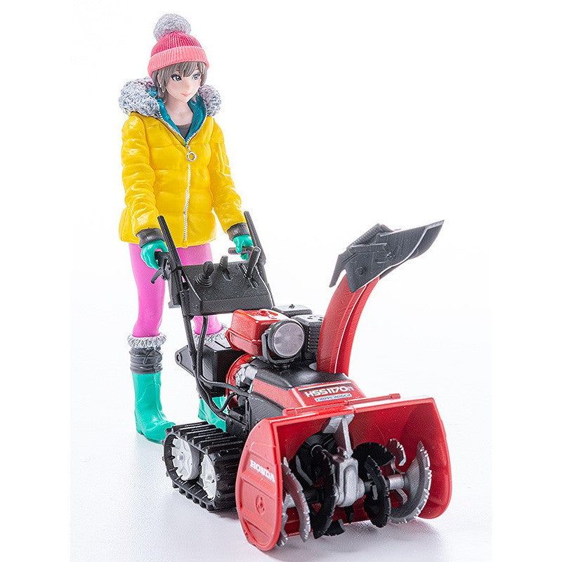 【新品】【お取り寄せ】[PTM] (再販) PLAMAX MF-62 minimum factory みのり with ホンダ小型除雪機 HSS1170n(JX) プラモデル マックスファクトリー(20260331)