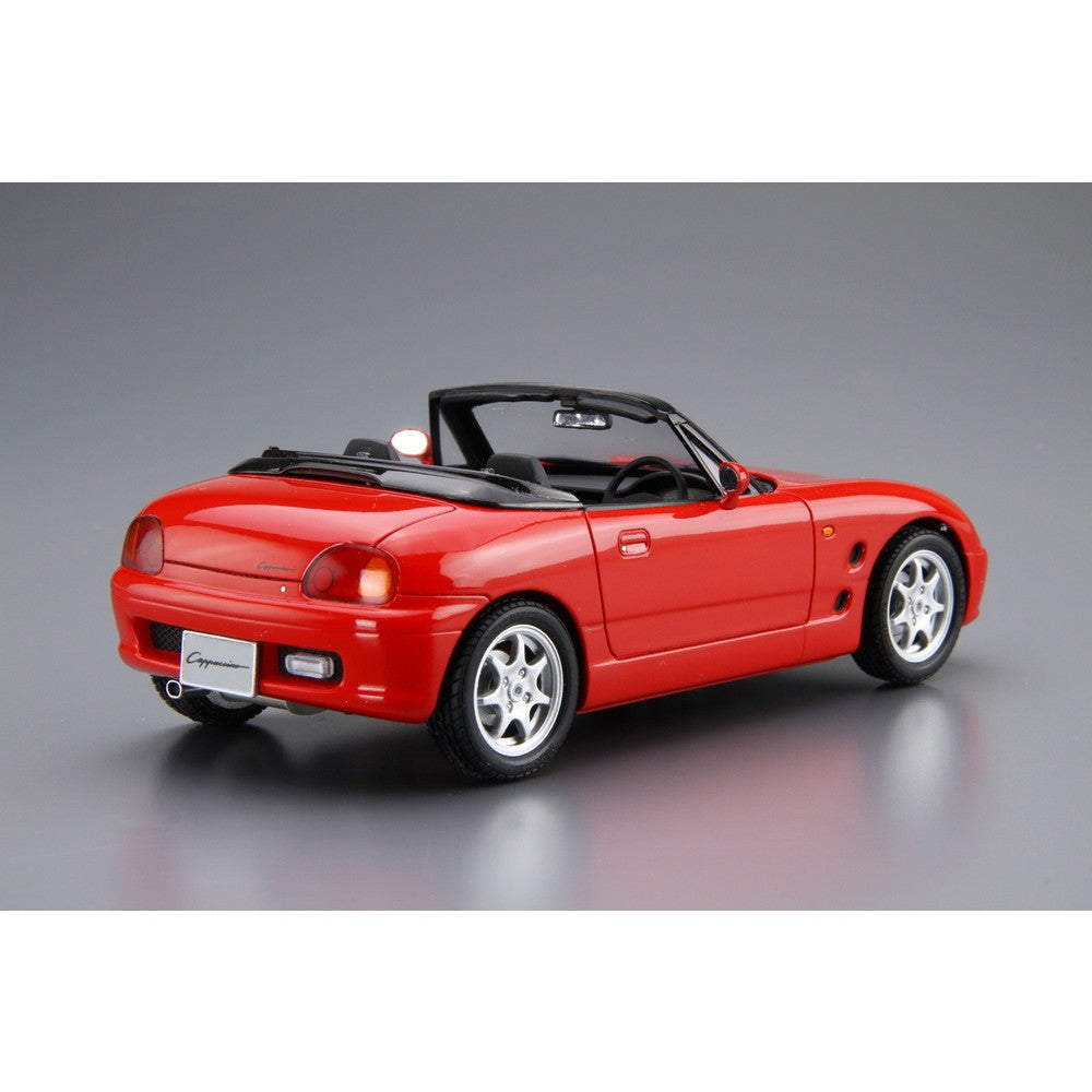 【新品】【お取り寄せ】[PTM] (再々販) ザ・モデルカー No.40 1/24 スズキ EA11R カプチーノ '91 プラモデル(201343) アオシマ(20251203)