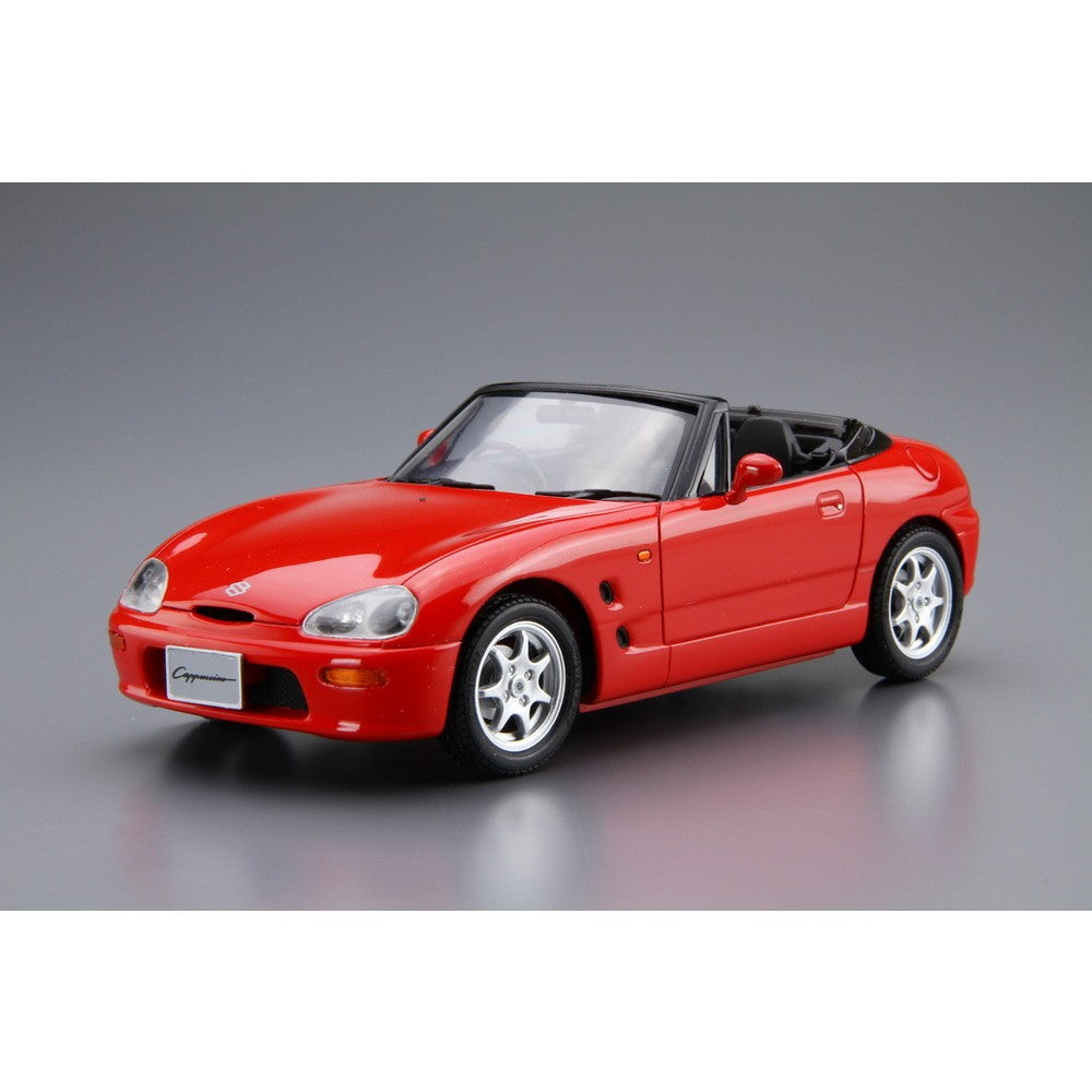 【新品】【お取り寄せ】[PTM] (再々販) ザ・モデルカー No.40 1/24 スズキ EA11R カプチーノ '91 プラモデル(201343) アオシマ(20251203)