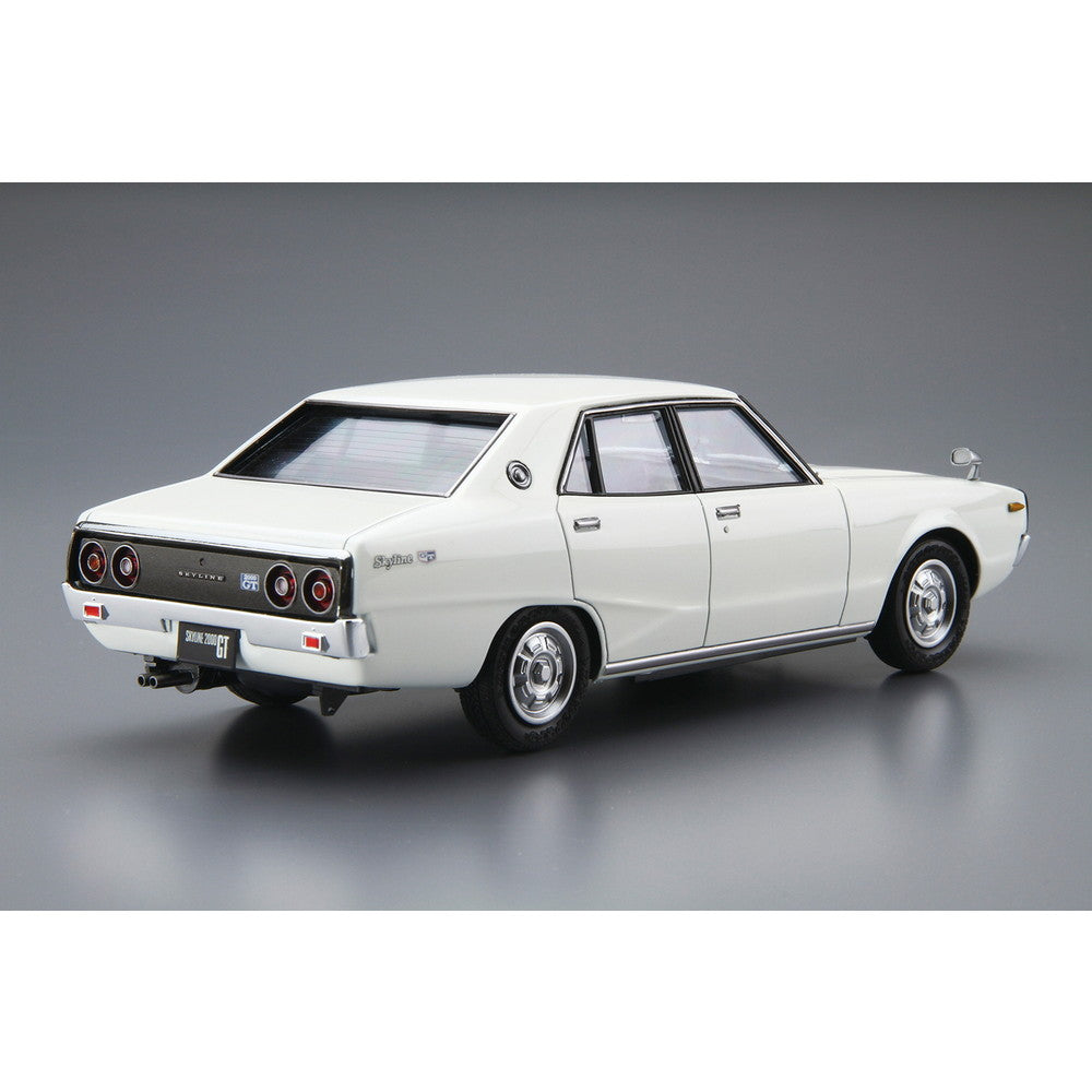 【予約安心出荷】[PTM] (再販) ザ・モデルカー No.47 1/24 ニッサン GC110 スカイライン2000GT '72 プラモデル(202463) アオシマ(2025年12月)