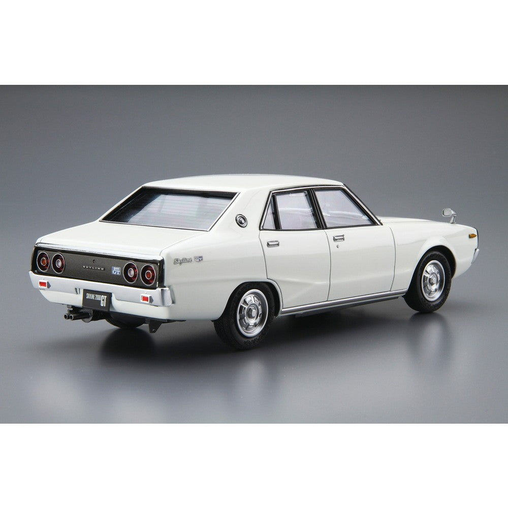 【新品】【お取り寄せ】[PTM] (再販) ザ・モデルカー No.47 1/24 ニッサン GC110 スカイライン2000GT '72 プラモデル(202463) アオシマ(20251208)