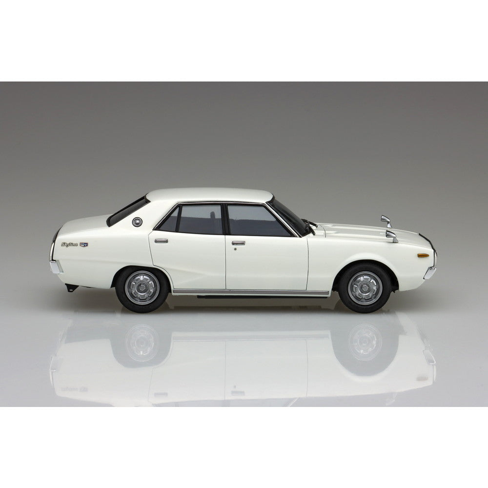【予約安心出荷】[PTM] (再販) ザ・モデルカー No.47 1/24 ニッサン GC110 スカイライン2000GT '72 プラモデル(202463) アオシマ(2025年12月)