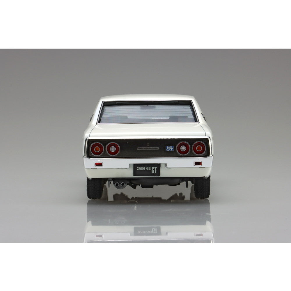 【予約安心出荷】[PTM] (再販) ザ・モデルカー No.47 1/24 ニッサン GC110 スカイライン2000GT '72 プラモデル(202463) アオシマ(2025年12月)