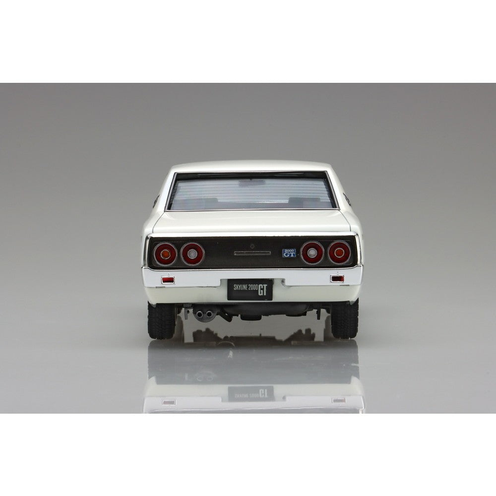 【新品】【お取り寄せ】[PTM] (再販) ザ・モデルカー No.47 1/24 ニッサン GC110 スカイライン2000GT '72 プラモデル(202463) アオシマ(20251208)