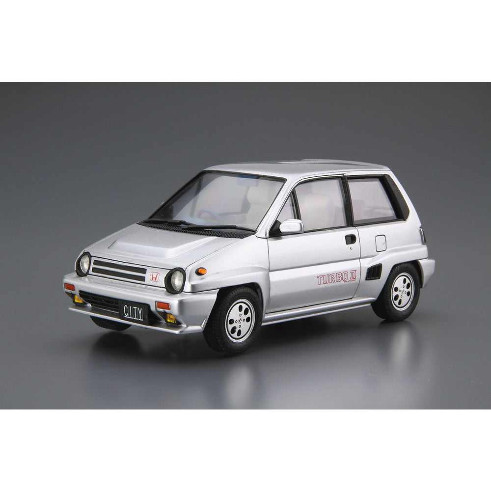 【予約安心出荷】[PTM] (再々販) ザ・モデルカー No.60 1/24 ホンダ AA シティターボII '85 プラモデル(201350) アオシマ(2025年12月)