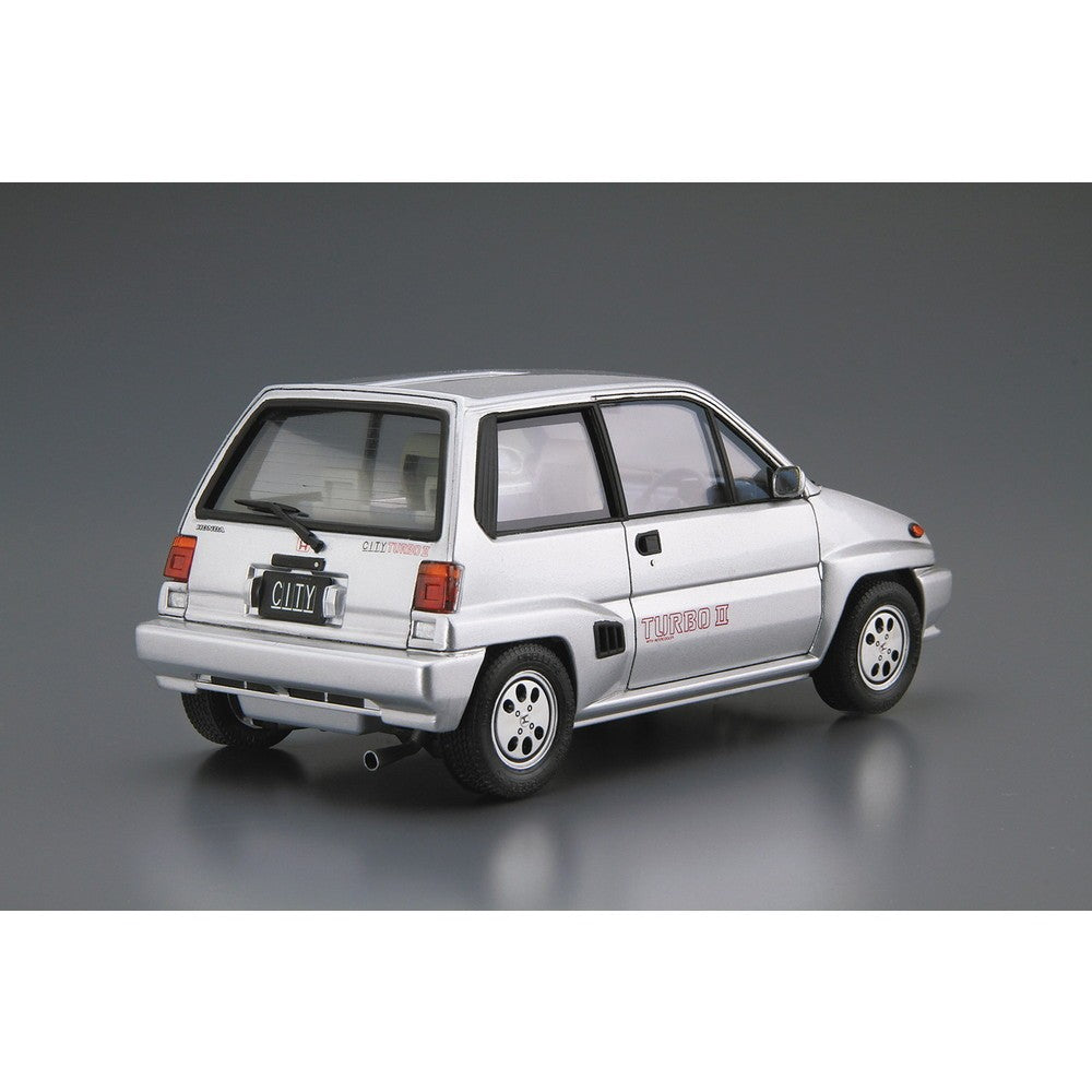 【新品】【お取り寄せ】[PTM] (再々販) ザ・モデルカー No.60 1/24 ホンダ AA シティターボII '85 プラモデル(201350) アオシマ(20251204)