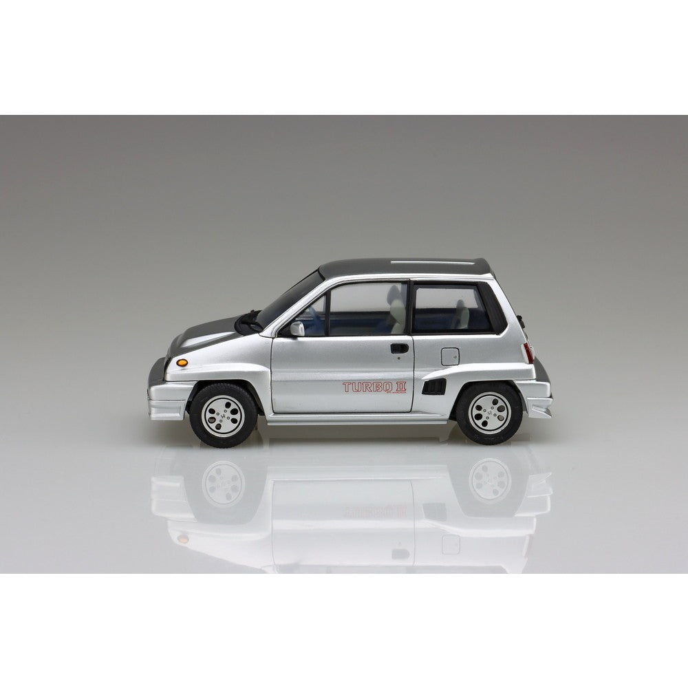 【新品】【お取り寄せ】[PTM] (再々販) ザ・モデルカー No.60 1/24 ホンダ AA シティターボII '85 プラモデル(201350) アオシマ(20251204)
