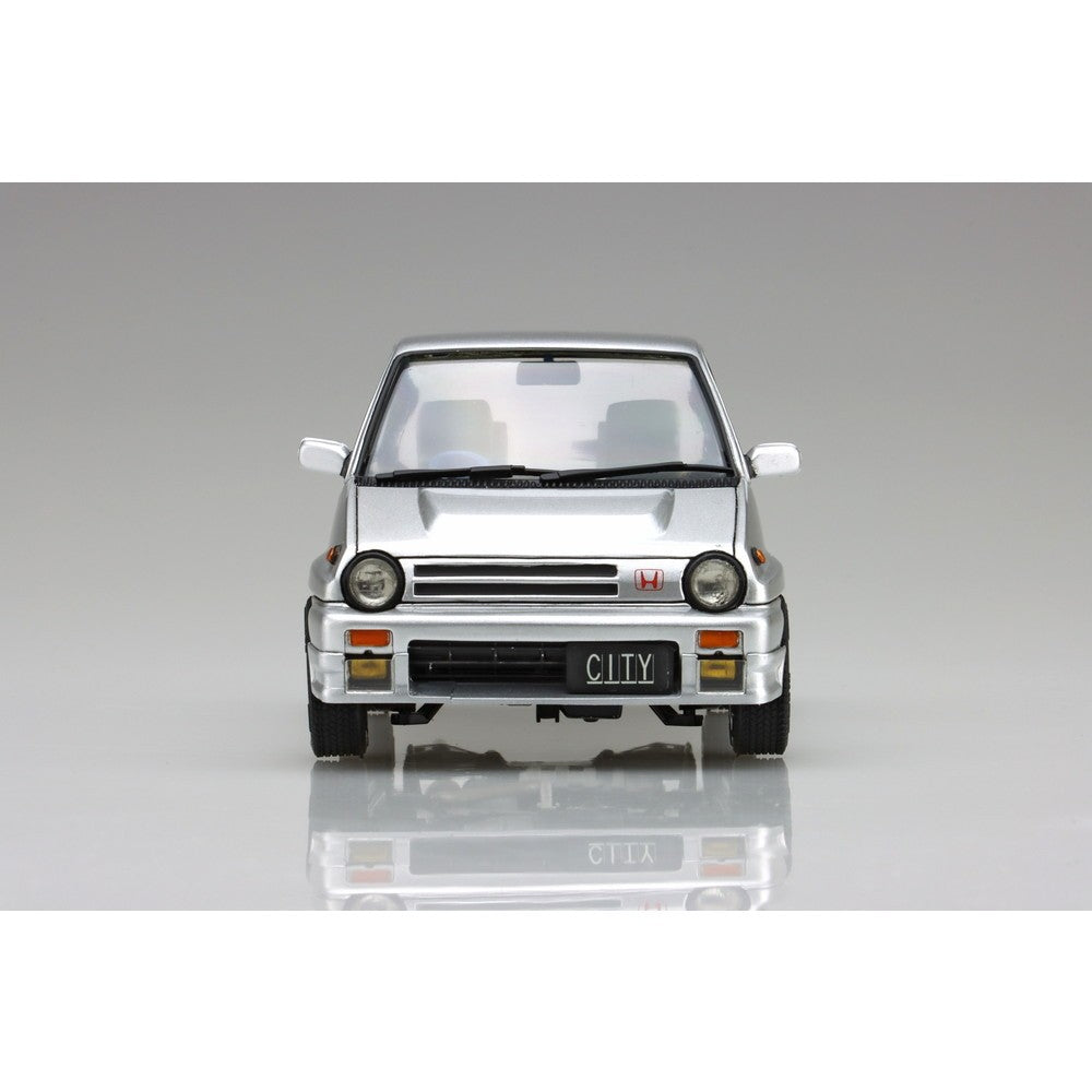 【新品】【お取り寄せ】[PTM] (再々販) ザ・モデルカー No.60 1/24 ホンダ AA シティターボII '85 プラモデル(201350) アオシマ(20251204)