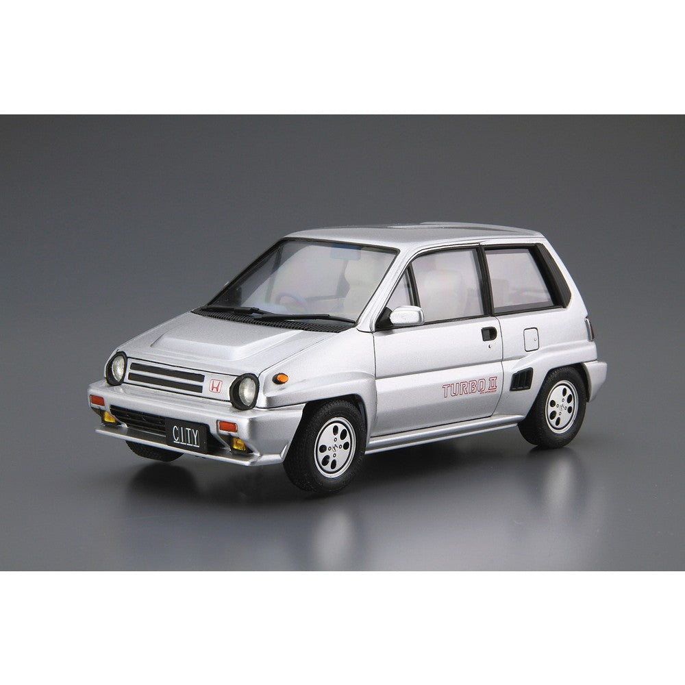 【新品】【お取り寄せ】[PTM] (再々販) ザ・モデルカー No.60 1/24 ホンダ AA シティターボII '85 プラモデル(201350) アオシマ(20251204)