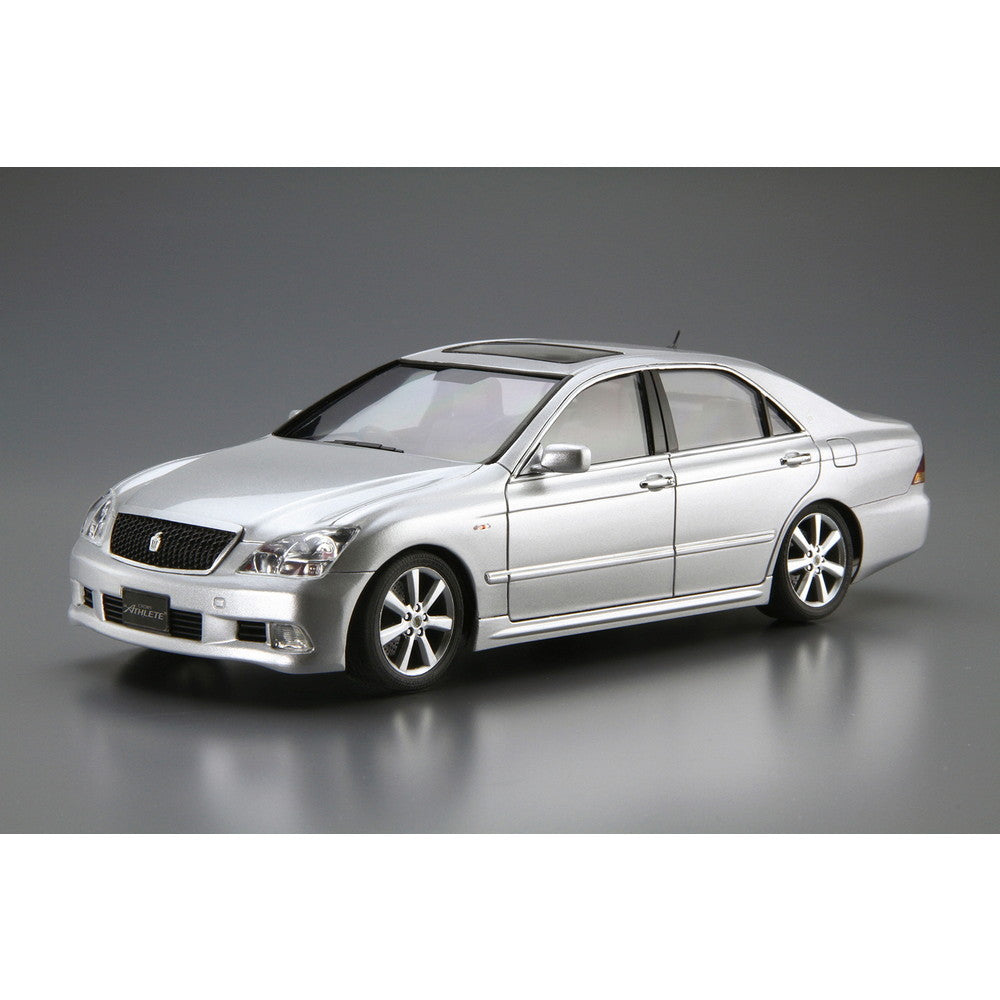 【予約安心出荷】[PTM] (再販) ザ・モデルカー No.118 1/24 トヨタ GRS182 クラウン ロイヤルサルーンG/アスリートG '03 プラモデル(202470) アオシマ(2025年12月)
