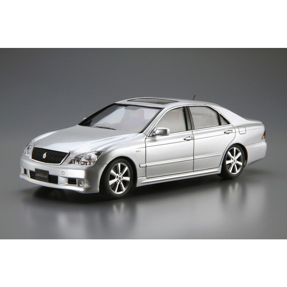 【新品】【お取り寄せ】[PTM] (再販) ザ・モデルカー No.118 1/24 トヨタ GRS182 クラウン ロイヤルサルーンG/アスリートG '03 プラモデル(202470) アオシマ(20251220)