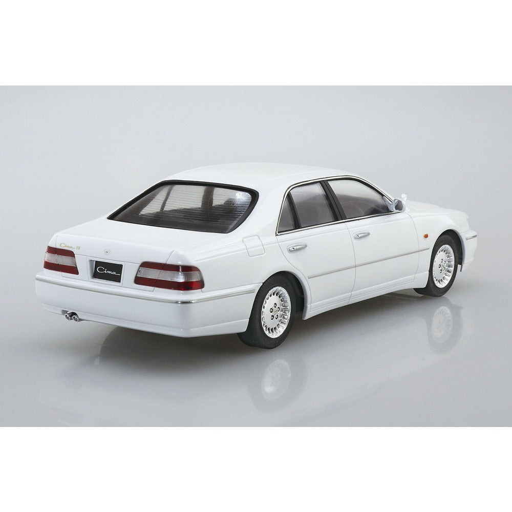 【新品】【お取り寄せ】[PTM] (再販) ザ・モデルカー No.137 1/24 ニッサン Y33 シーマ '96 プラモデル(201374) アオシマ(20251220)