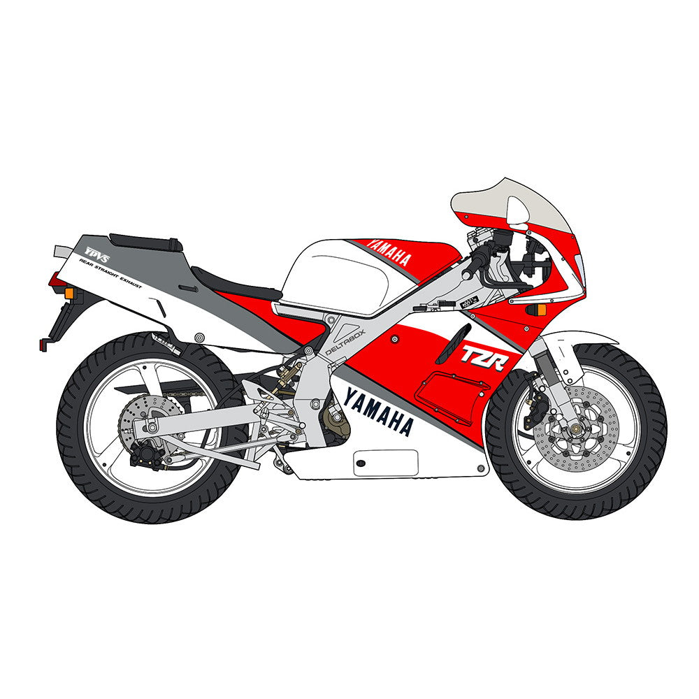 【新品】【お取り寄せ】[PTM] 1/12 ヤマハ TZR250(3MA) 後期型(1990) プラモデル(21776) ハセガワ(20251127)