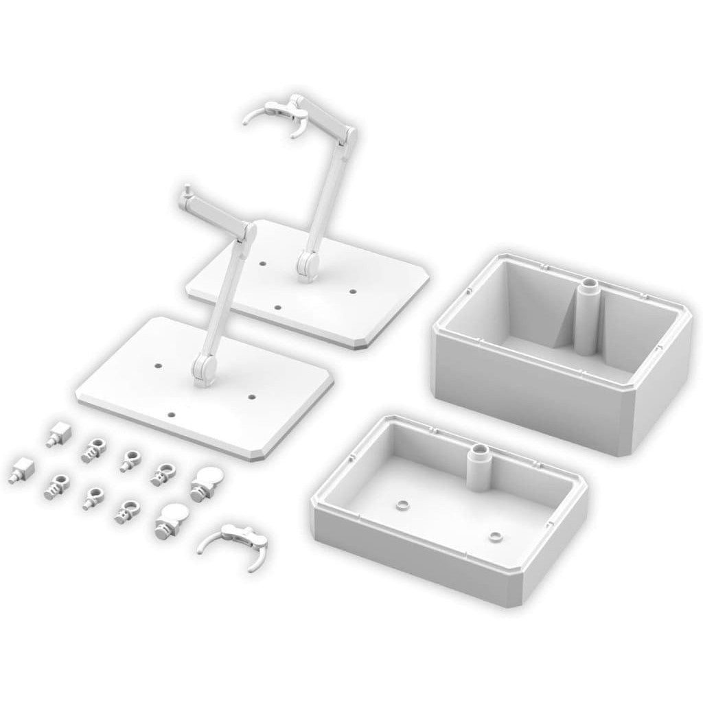 【中古即納】[PTM] アクションベース7 & オプションボックス1[ホワイト] プラモデル用アクセサリ(5072001) バンダイスピリッツ(20260131)