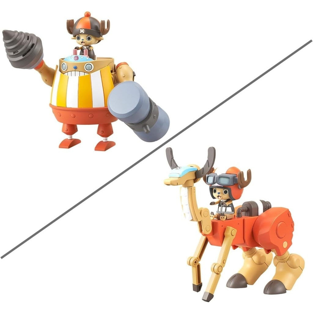 【新品即納】[PTM] チョッパーロボスーパー4号&5号(カンフートレーサー&ウォークホッパー) ONE PIECE(ワンピース) プラモデル(5069906) バンダイスピリッツ(20260314)