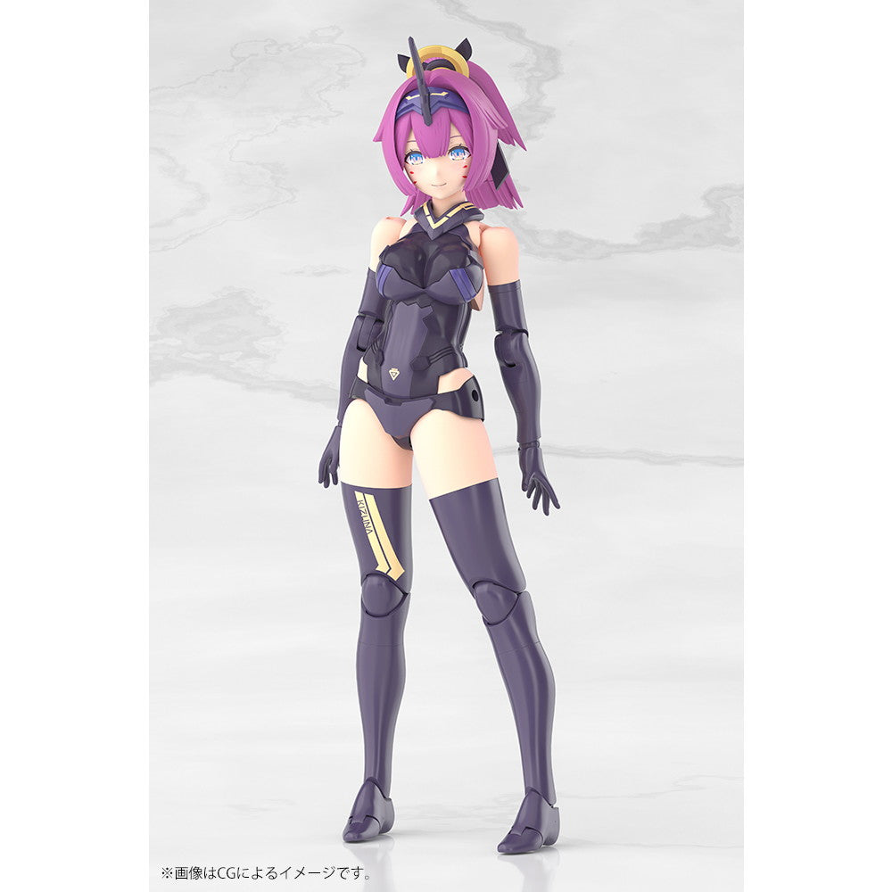 【予約安心出荷】[PTM] メガミデバイス 1/1 朱羅 弓兵 絆(あすら きゅうへい きずな) 影衣(SHADOW EDITION) フルパッケージ プラモデル(KP840) コトブキヤ(2026年2月)