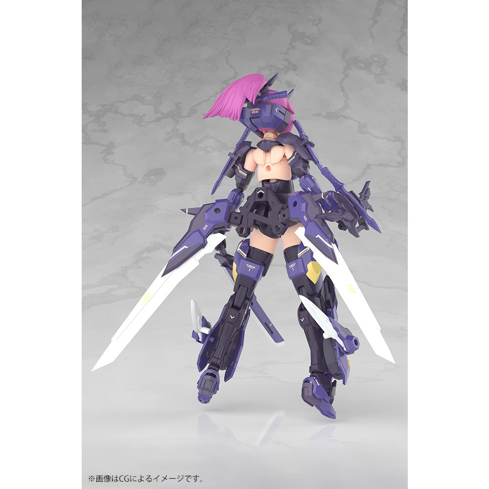 【予約安心出荷】[PTM] メガミデバイス 1/1 朱羅 弓兵 絆(あすら きゅうへい きずな) 影衣(SHADOW EDITION) フルパッケージ プラモデル(KP840) コトブキヤ(2026年2月)