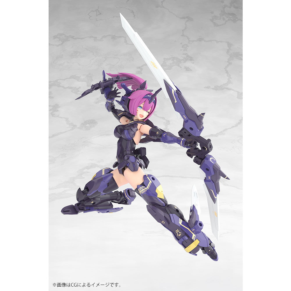 【予約安心出荷】[PTM] メガミデバイス 1/1 朱羅 弓兵 絆(あすら きゅうへい きずな) 影衣(SHADOW EDITION) フルパッケージ プラモデル(KP840) コトブキヤ(2026年2月)