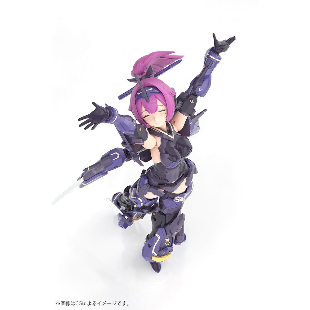 【中古即納】[PTM] メガミデバイス 1/1 朱羅 弓兵 絆(あすら きゅうへい きずな) 影衣(SHADOW EDITION) フルパッケージ プラモデル(KP840) コトブキヤ(20260425)