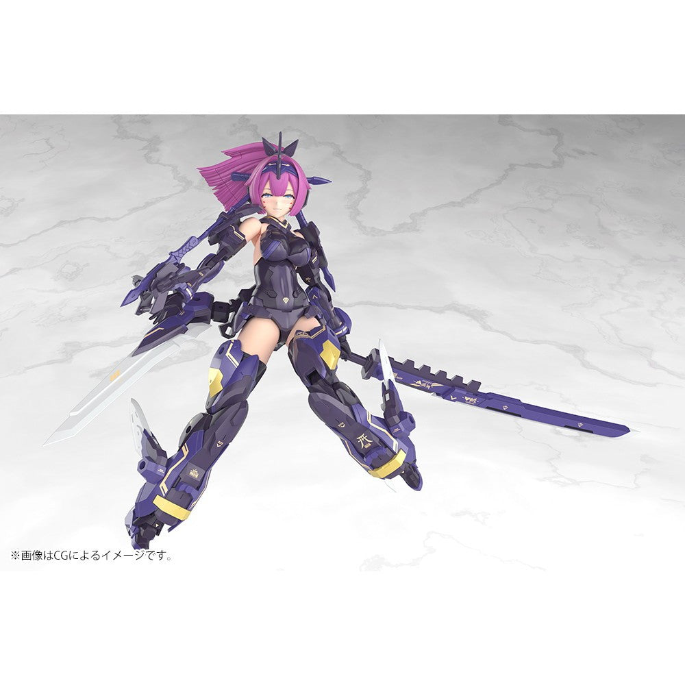 【中古即納】[PTM] メガミデバイス 1/1 朱羅 弓兵 絆(あすら きゅうへい きずな) 影衣(SHADOW EDITION) フルパッケージ プラモデル(KP840) コトブキヤ(20260425)