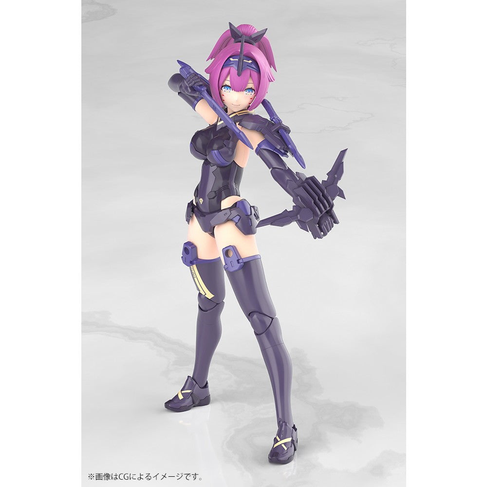 【中古即納】[PTM] メガミデバイス 1/1 朱羅 弓兵 絆(あすら きゅうへい きずな) 影衣(SHADOW EDITION) フルパッケージ プラモデル(KP840) コトブキヤ(20260425)