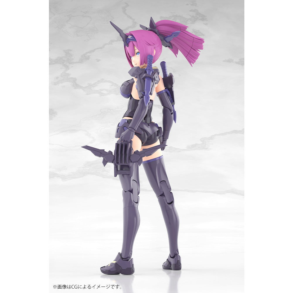 【予約安心出荷】[PTM] メガミデバイス 1/1 朱羅 弓兵 絆(あすら きゅうへい きずな) 影衣(SHADOW EDITION) フルパッケージ プラモデル(KP840) コトブキヤ(2026年2月)