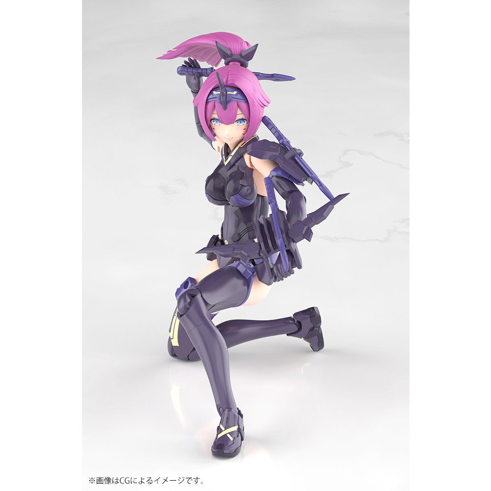 【予約安心出荷】[PTM] メガミデバイス 1/1 朱羅 弓兵 絆(あすら きゅうへい きずな) 影衣(SHADOW EDITION) フルパッケージ プラモデル(KP840) コトブキヤ(2026年2月)
