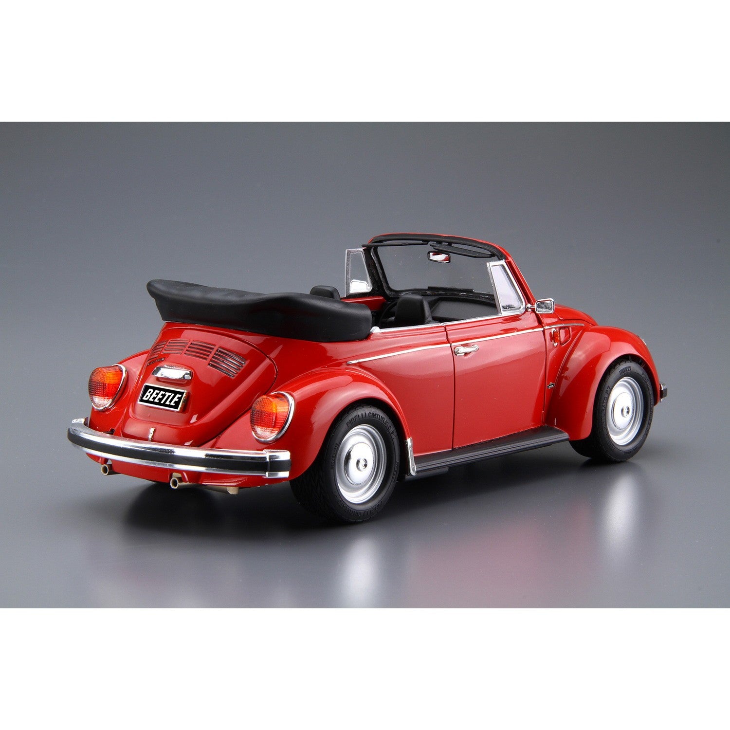 【新品】【お取り寄せ】[PTM] ザ・モデルカー No.75 1/24 フォルクスワーゲン 15ADK ビートル 1303S カブリオレ '75 プラモデル(204665) アオシマ(20260212)