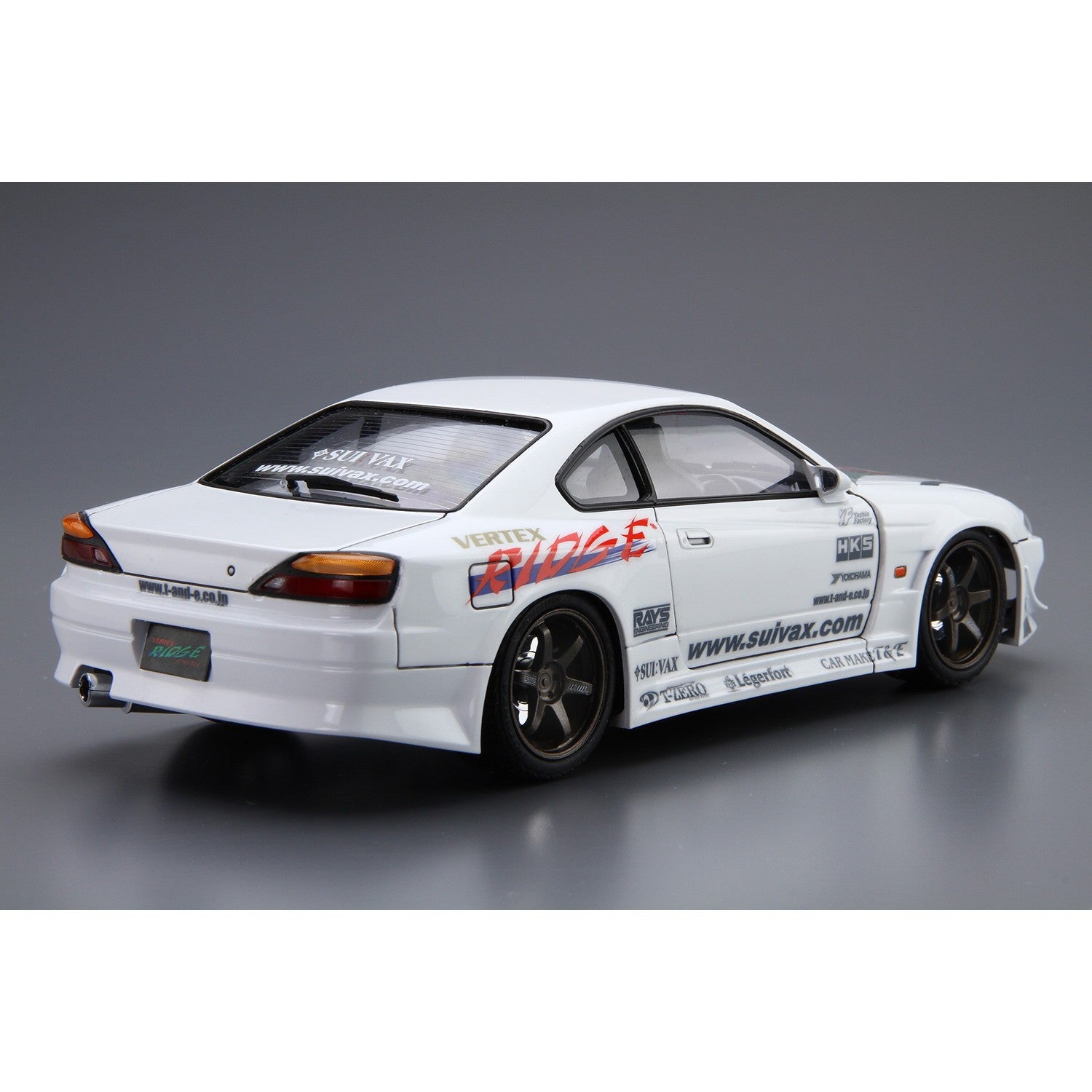 【新品】【お取り寄せ】[PTM] ザ・チューンドカー No.8 1/24 VERTEX S15 シルビア '99(ニッサン) プラモデル(204696) アオシマ(20260212)