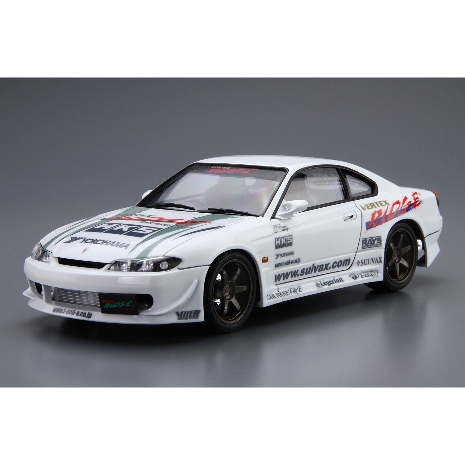 【新品】【お取り寄せ】[PTM] ザ・チューンドカー No.8 1/24 VERTEX S15 シルビア '99(ニッサン) プラモデル(204696) アオシマ(20260212)