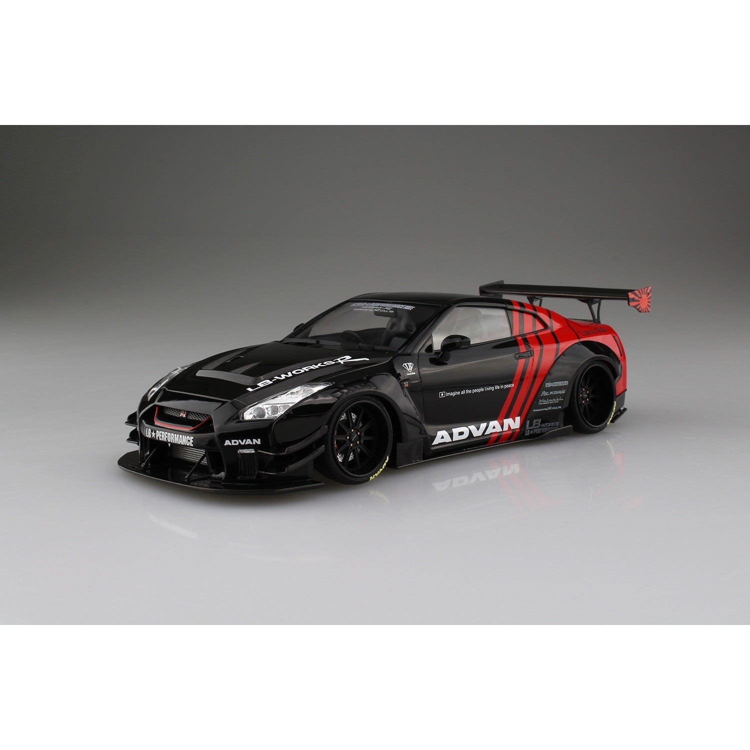 【新品】【お取り寄せ】[PTM] リバティーウォーク No.13 1/24 LB★ワークス R35 GT-R type 2 Ver.2 プラモデル(204733) アオシマ(20260217)