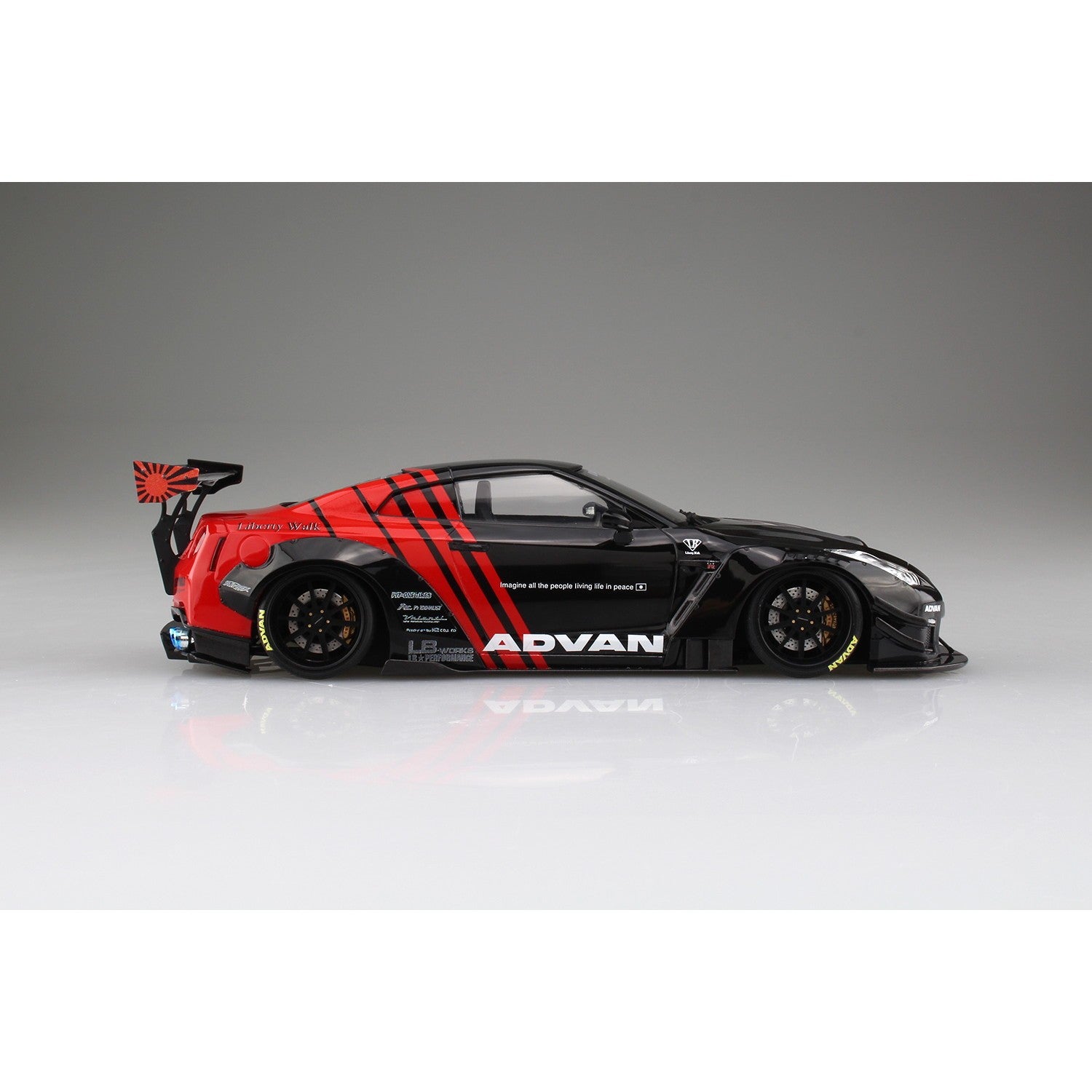 【新品】【お取り寄せ】[PTM] リバティーウォーク No.13 1/24 LB★ワークス R35 GT-R type 2 Ver.2 プラモデル(204733) アオシマ(20260217)