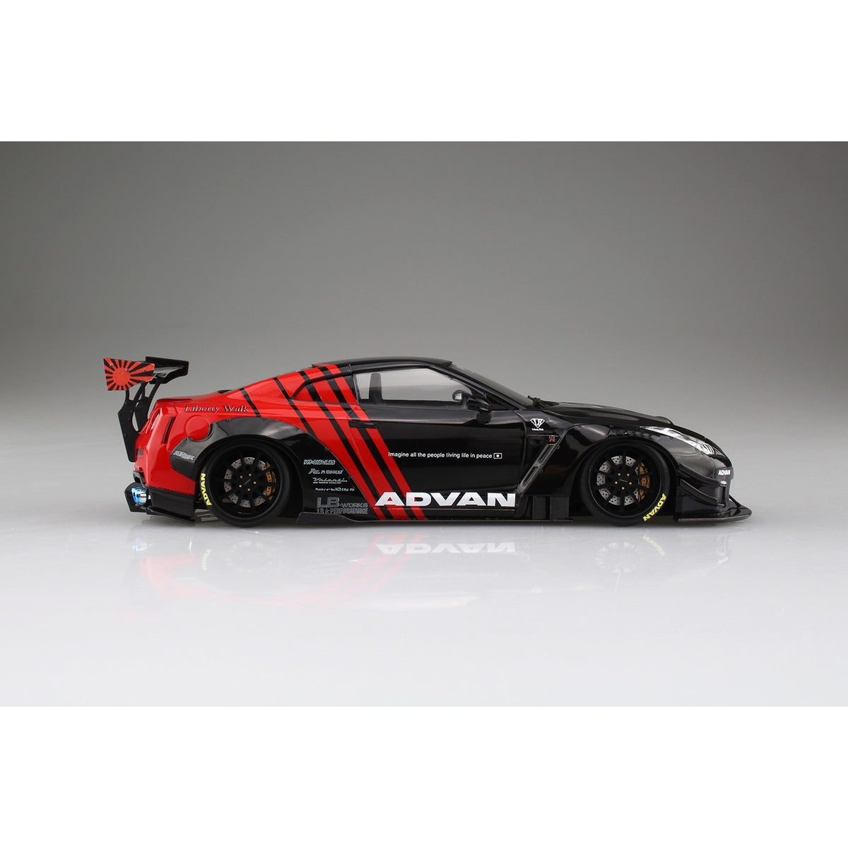 【新品】【お取り寄せ】[PTM] リバティーウォーク No.13 1/24 LB★ワークス R35 GT-R type 2 Ver.2 プラモデル(204733) アオシマ(20260217)