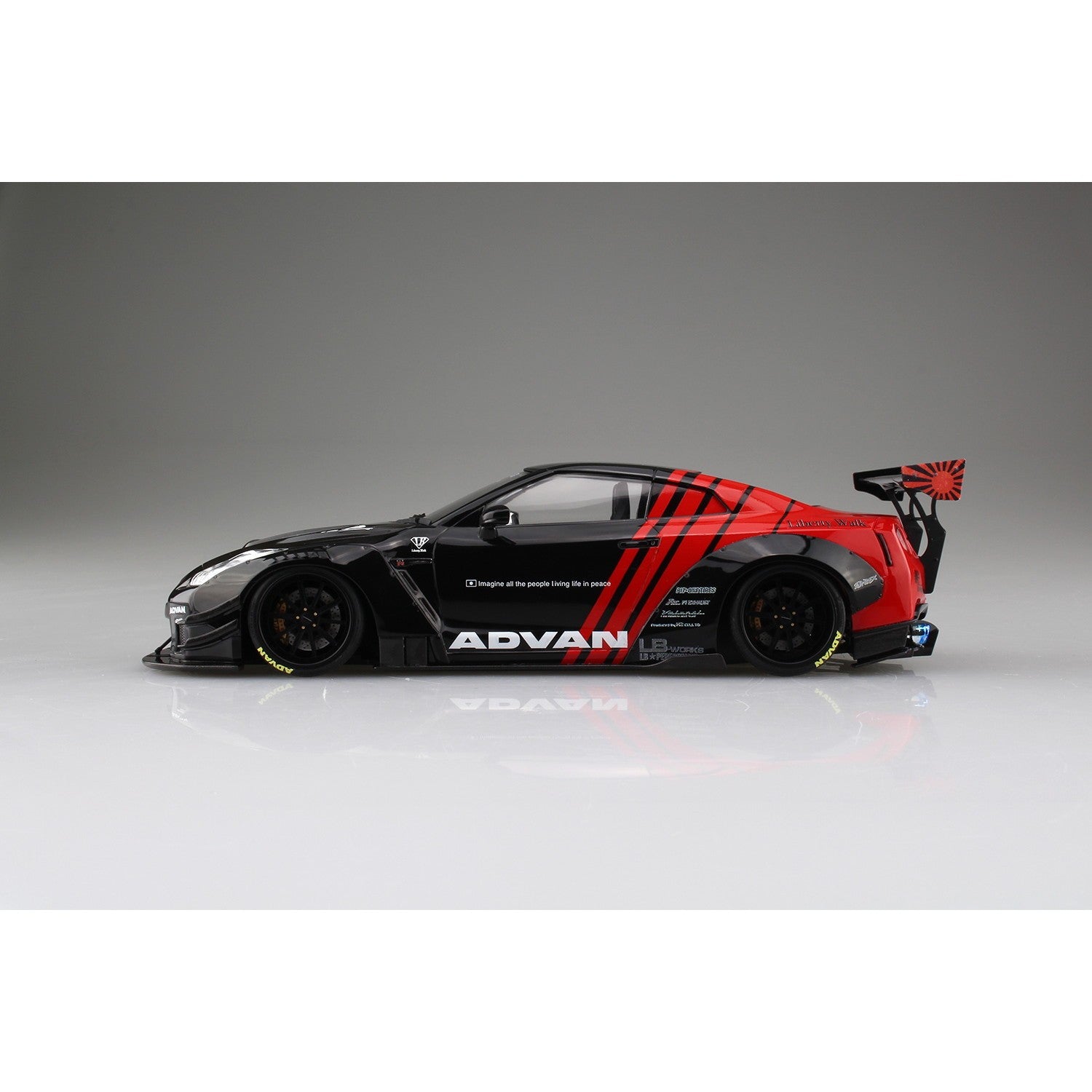 【新品】【お取り寄せ】[PTM] リバティーウォーク No.13 1/24 LB★ワークス R35 GT-R type 2 Ver.2 プラモデル(204733) アオシマ(20260217)