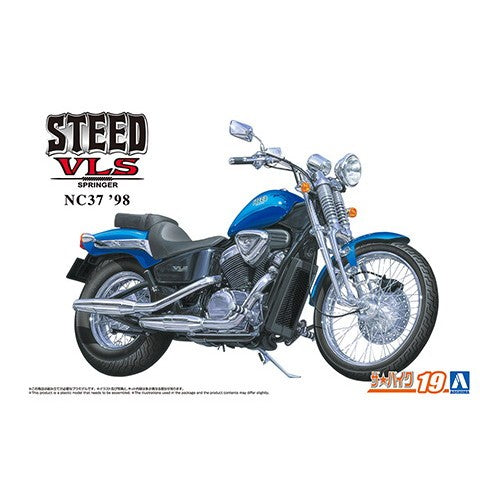 【新品】【お取り寄せ】[PTM] ザ・バイク No.19 1/12 ホンダ NC37 スティード VLS '98 プラモデル(204740) アオシマ(20260213)