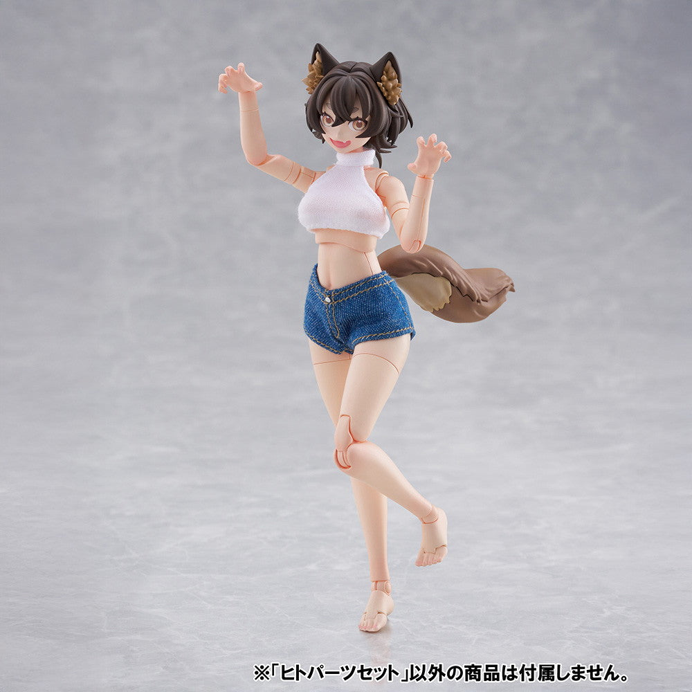 【予約安心出荷】[PTM] けもプラ No.KO-01R ヒトパーツセット [カラーA] プラモデル用アクセサリ(200193) アオシマ(2026年2月)