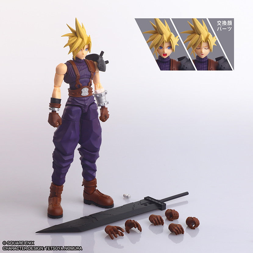【予約安心出荷】[PTM] ストラクチャーアーツ プラスチックモデルキットシリーズ クラウド・ストライフ FINAL FANTASY VII(ファイナルファンタジー7) プラモデル スクウェア・エニックス(2026年1月)