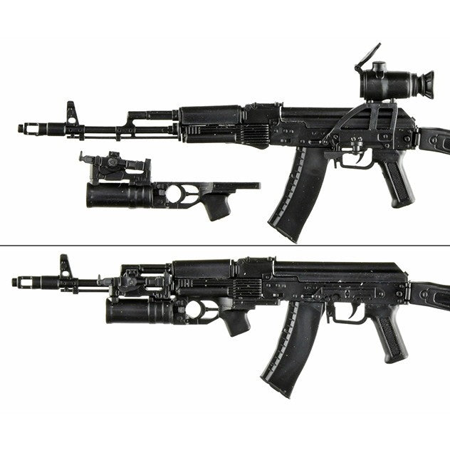 【新品】【お取り寄せ】[PTM] LittleArmory(リトルアーモリー) LA117 1/12 AK74M&GP25タイプ プラモデル(337072) TOMYTEC(トミーテック)(20260221)