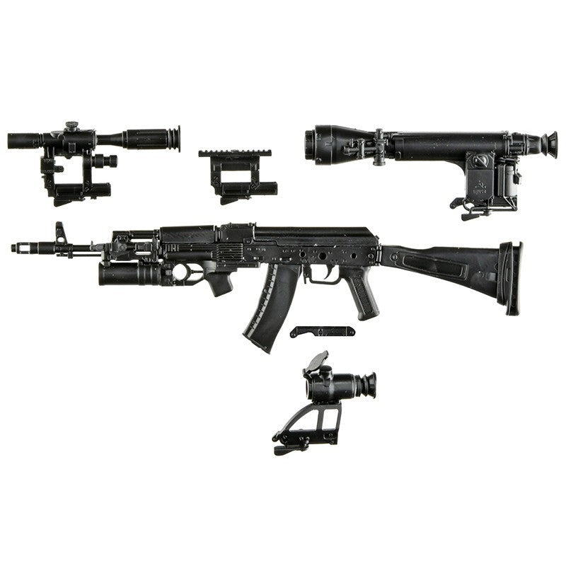 【新品】【お取り寄せ】[PTM] LittleArmory(リトルアーモリー) LA117 1/12 AK74M&GP25タイプ プラモデル(337072) TOMYTEC(トミーテック)(20260221)