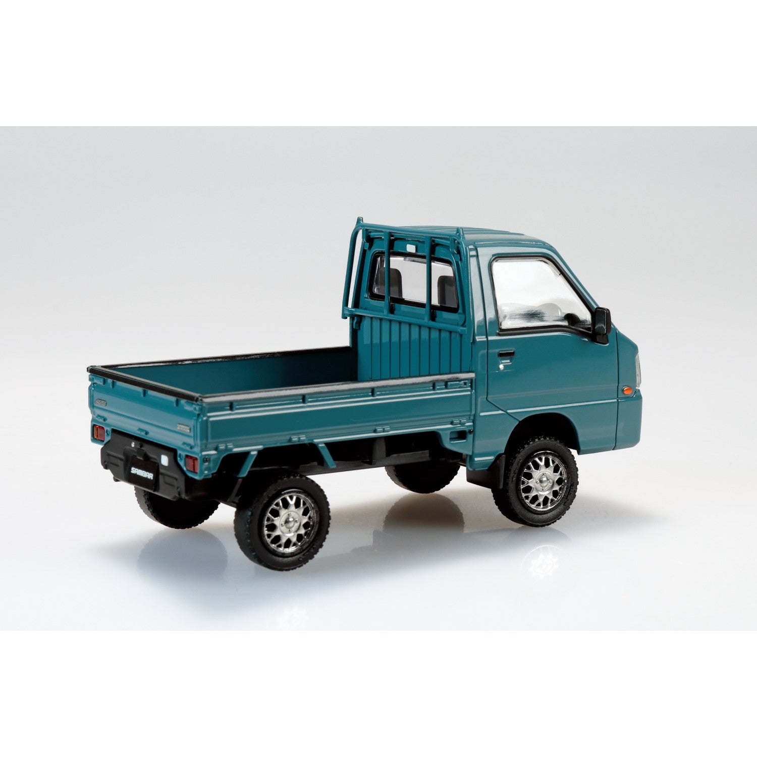 【予約安心出荷】[PTM] 楽プラ スナップキット No.05CU-BG スバル サンバー トラック カスタムホイール(ブルーグレー) プラモデル(203873) アオシマ(2026年2月)