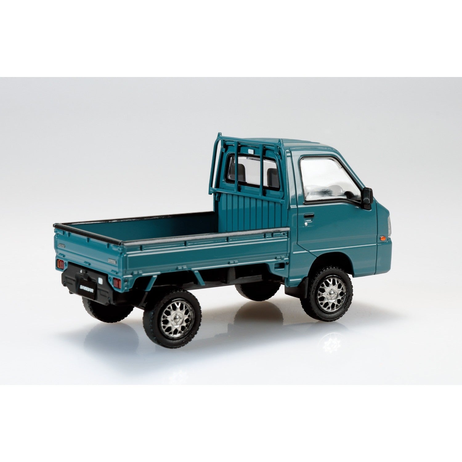 【新品】【お取り寄せ】[PTM] 楽プラ スナップキット No.05CU-BG スバル サンバー トラック カスタムホイール(ブルーグレー) プラモデル(203873) アオシマ(20260215)