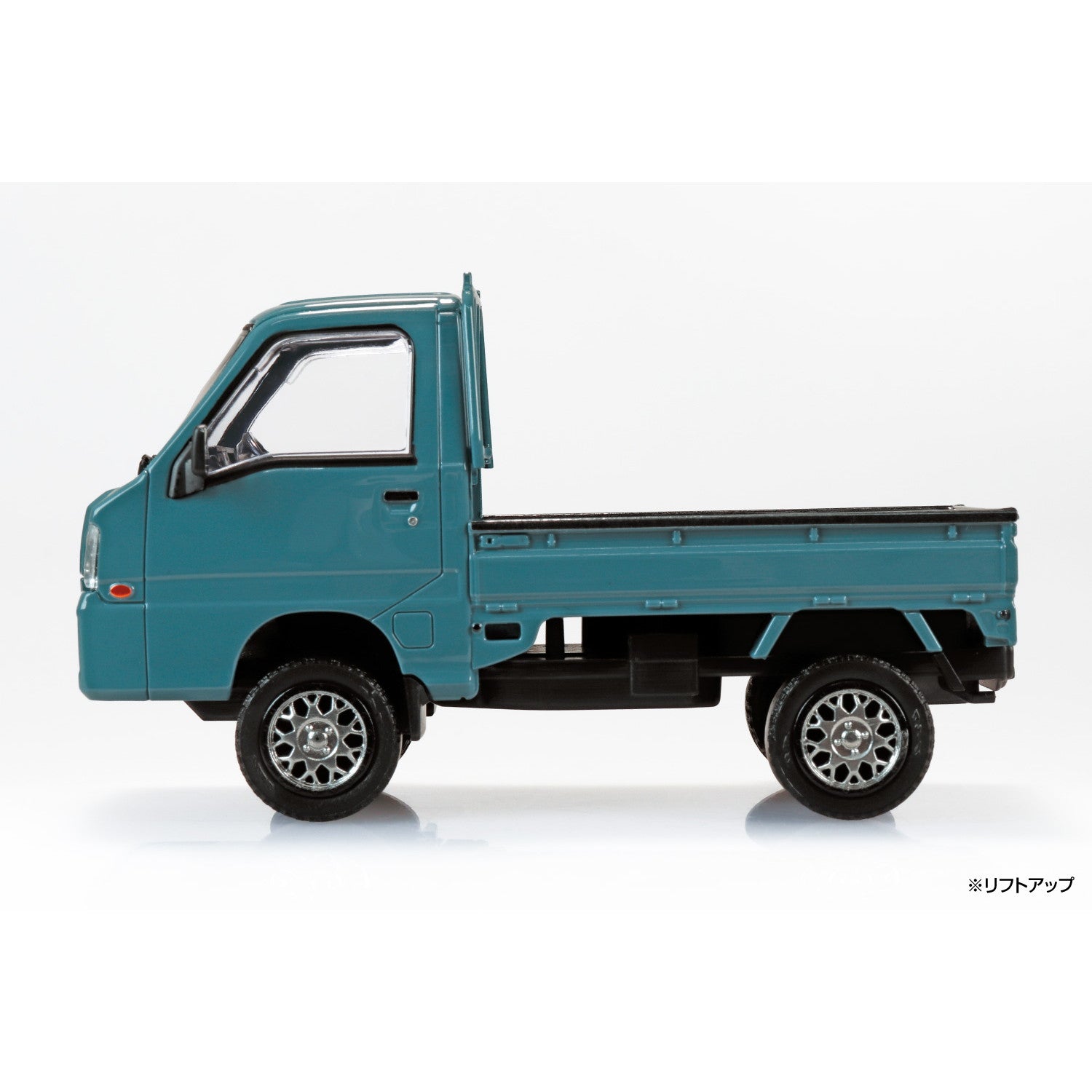 【予約安心出荷】[PTM] 楽プラ スナップキット No.05CU-BG スバル サンバー トラック カスタムホイール(ブルーグレー) プラモデル(203873) アオシマ(2026年2月)