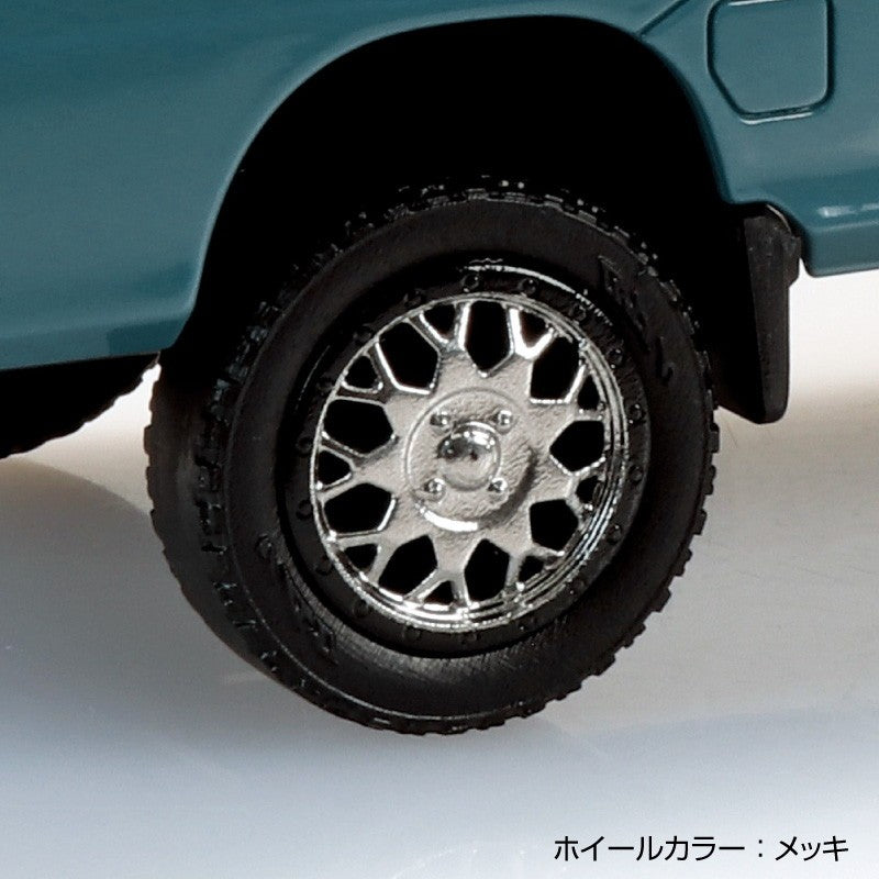 【新品】【お取り寄せ】[PTM] 楽プラ スナップキット No.05CU-BG スバル サンバー トラック カスタムホイール(ブルーグレー) プラモデル(203873) アオシマ(20260215)