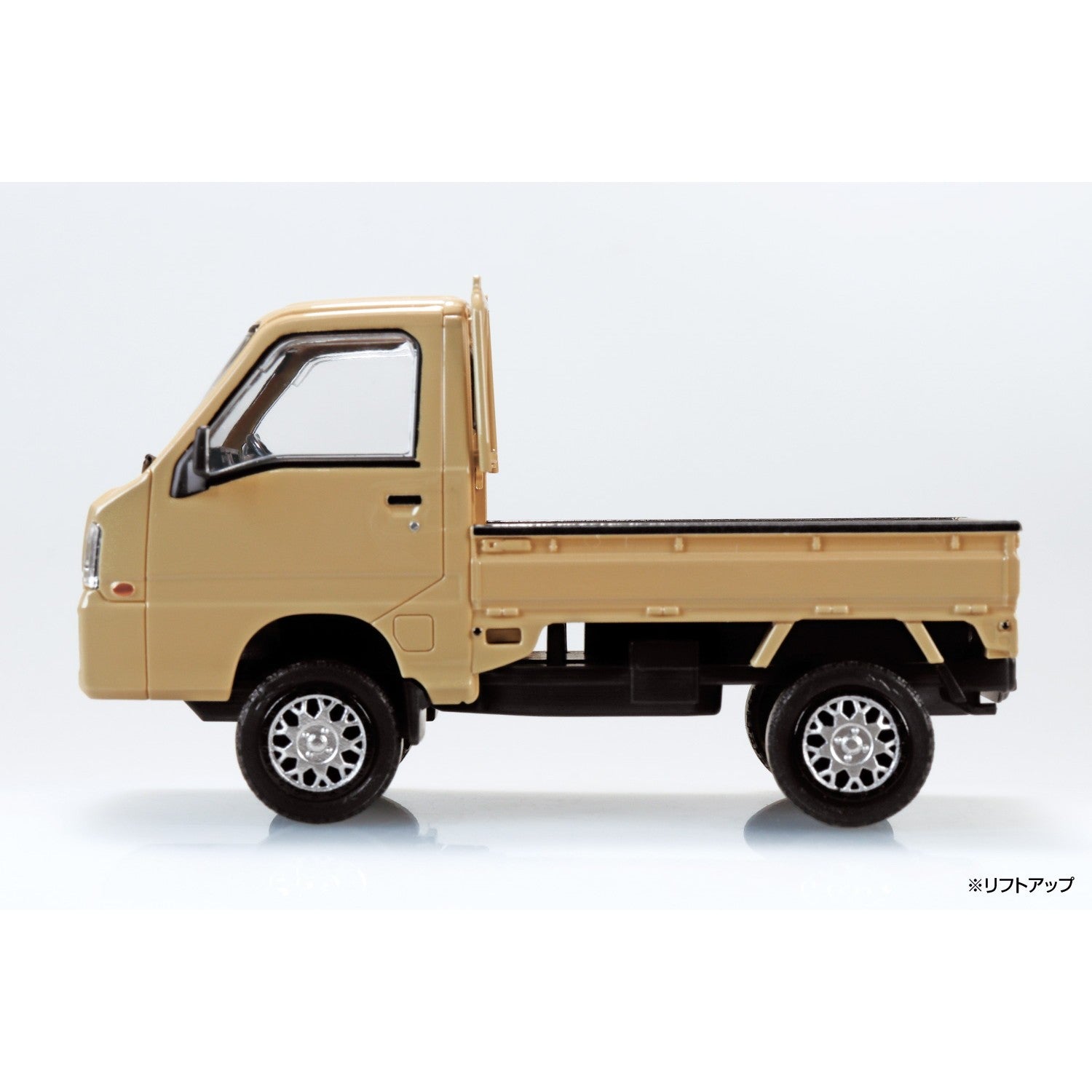 【新品】【お取り寄せ】[PTM] 楽プラ スナップキット No.05CU-KI スバル サンバー トラック カスタムホイール(カーキ) プラモデル(203880) アオシマ(20260215)